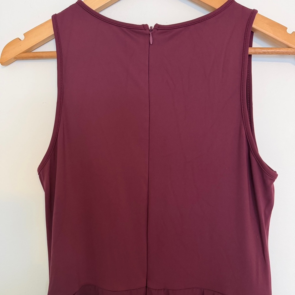Halara Breezeful Zipper Sleeveless Pocket Contrast Quick Dry Jumpsuit Size M - Picture 7 of 11